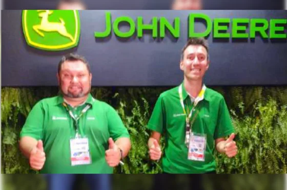 Os Instrutores Certificados Alex Sandro Portelinha e Jean  Alves participaram da Agrishow 2023, que aconteceu em  Ribeirão Preto/SP de 01 a 05 de maio.